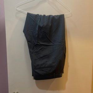 Calvin Klein dress pants gray pinstripe
